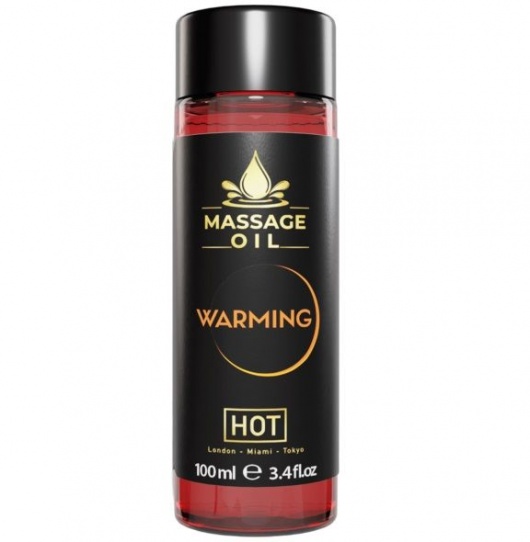 Массажное масло с согревающим эффектом Massage Oil Warming - 100 мл. - HOT - купить с доставкой в Балашихе