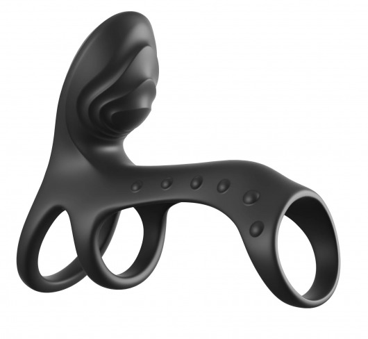 Черная насадка на пенис Ultimate Couples Cage Pro - Pipedream - в Балашихе купить с доставкой