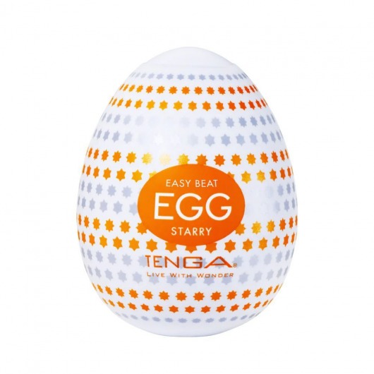 Мастурбатор-яйцо Tenga Egg Starry - Tenga - в Балашихе купить с доставкой