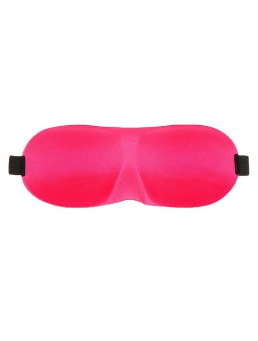 Розовая глухая маска на резинке - Sitabella - купить с доставкой в Балашихе