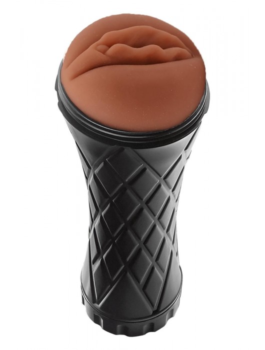 Коричневый мастурбатор-вагина Marly - Dream Toys - в Балашихе купить с доставкой