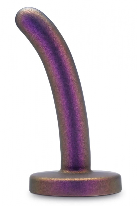 Фиолетовая насадка с гладкой поверхностью Surrender 4.75 Inch Beginner Pegging Dildo - 12 см. - Blush Novelties - купить с доставкой в Балашихе