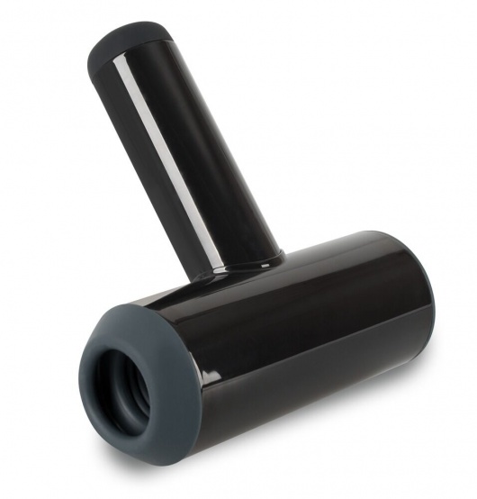 Черный мастурбатор с удобной ручкой Masturbator with 2 Functions - Orion - в Балашихе купить с доставкой