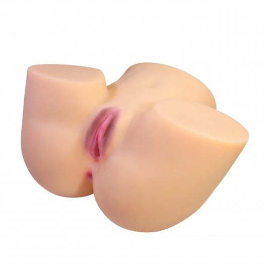 Телесный мастурбатор Liora с 2 любовными тоннелями - Baile - в Балашихе купить с доставкой