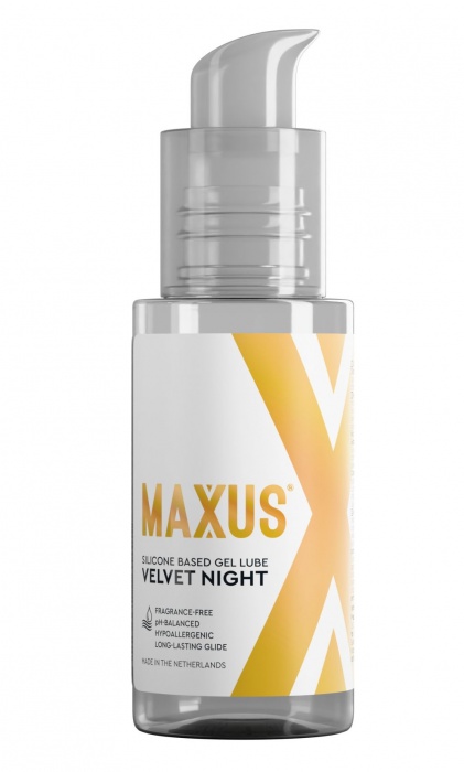 Лубрикант на силиконовой основе MAXUS Velvet Night - 50 мл. - Maxus - купить с доставкой в Балашихе