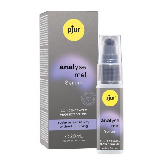 Расслабляющая анальная сыворотка pjur Analyse Me Serum - 20 мл. - Pjur - купить с доставкой в Балашихе