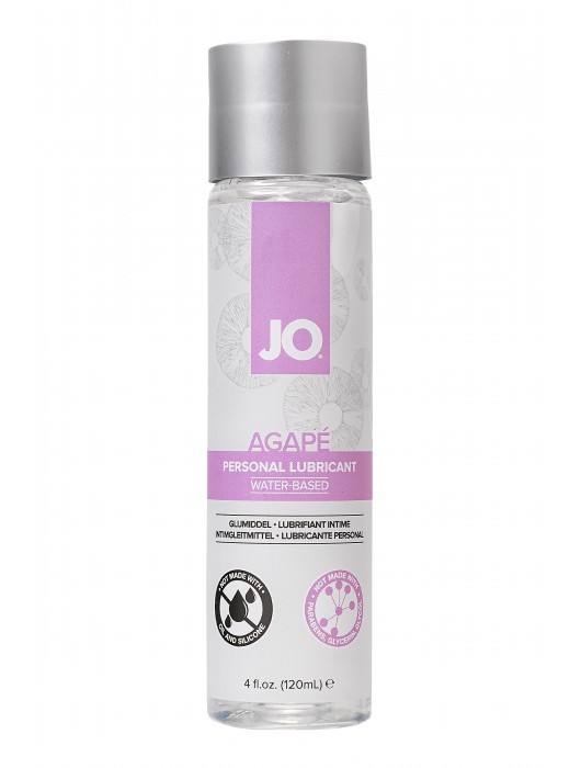 Женский лубрикант на водной основе JO AGAPE LUBRICANT ORIGINAL - 120 мл. - System JO - купить с доставкой в Балашихе
