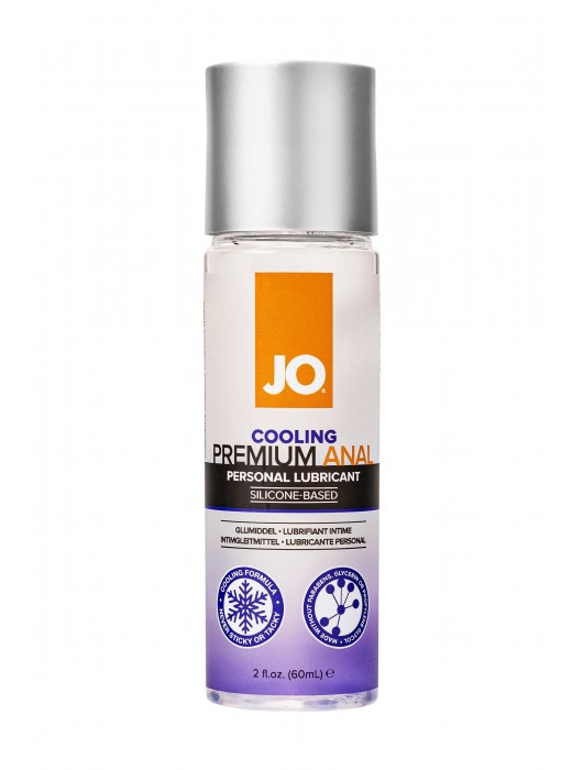 Анальный охлаждающий лубрикант на силиконовой основе JO PREMIUM ANAL COOLING - 60 мл. - System JO - купить с доставкой в Балашихе