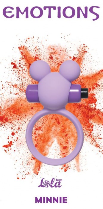 Сиреневое эрекционное виброколечко Emotions Minnie - Lola Games - в Балашихе купить с доставкой