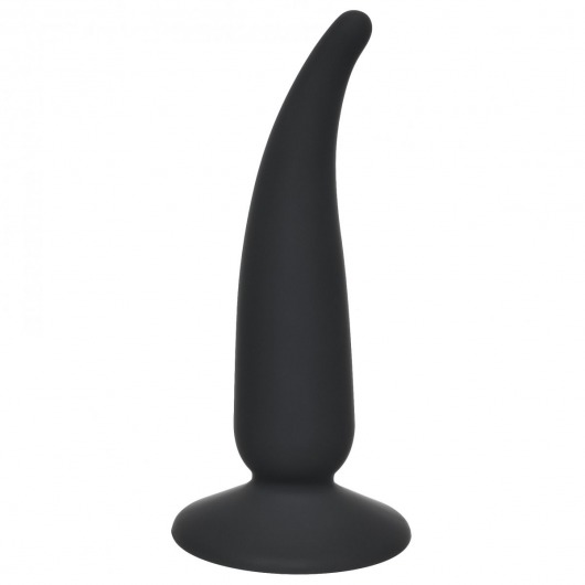 Чёрная анальная пробка P-spot Teazer Black - 12,2 см. - Lola Games - в Балашихе купить с доставкой