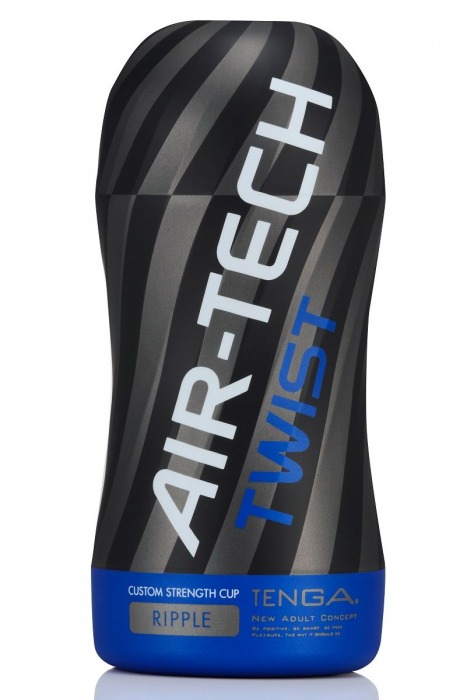 Мастурбатор с регулируемой плотностью обхвата Custom Strength CUP Twist Ripple - Tenga - в Балашихе купить с доставкой