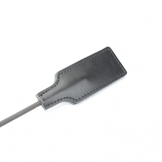 Чёрный профессиональный стек - 73 см. - БДСМ Арсенал - купить с доставкой в Балашихе