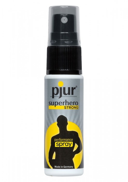 Спрей-пролонгатор длительного действия pjur SUPERHERO Strong Spray - 20 мл. - Pjur - купить с доставкой в Балашихе