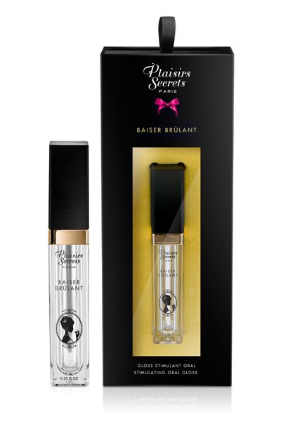 Стимулирующий блеск для губ Baiser Brulant Gloss Plaisirs Secrets - 7 мл. - Plaisir Secret - купить с доставкой в Балашихе