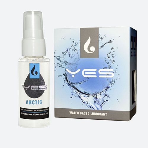 Интимный гель-лубрикант Yes Arctic с продлевающим эффектом - 30 мл. - Sitabella - купить с доставкой в Балашихе