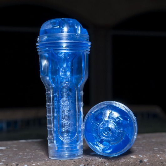 Мастурбатор Fleshlight Turbo - Trust Blue Ice - Fleshlight - в Балашихе купить с доставкой