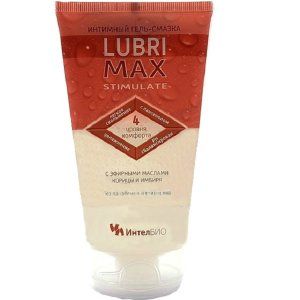 Возбуждающий интимный гель-смазка на водной основе Lubrimax Stimulate - 150 мл. - ИнтелБИО - купить с доставкой в Балашихе