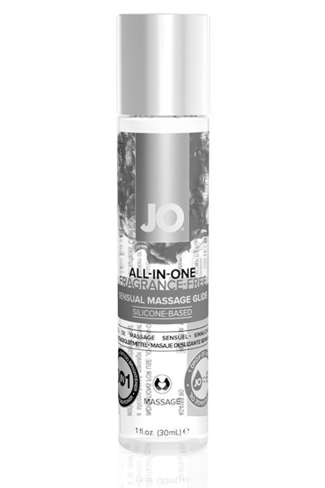 Массажный гель ALL-IN-ONE Massage Oil Sensual нейтральный - 30 мл. - System JO - купить с доставкой в Балашихе