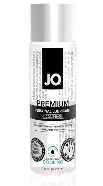 Охлаждающий лубрикант на силиконовой основе JO Personal Premium Lubricant Cooling - 60 мл. - System JO - купить с доставкой в Балашихе