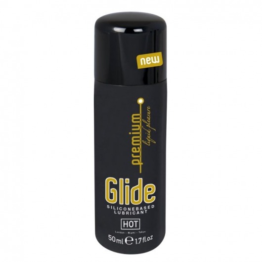 Интимный гель на силиконовой основе Premium Glide - 50 мл. - HOT - купить с доставкой в Балашихе
