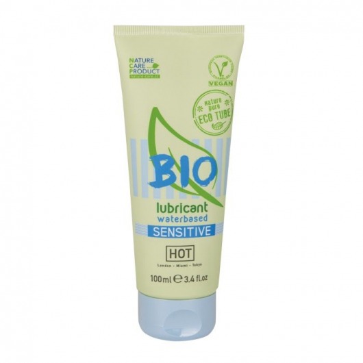 Органический лубрикант для чувствительной кожи Bio Sensitive - 100 мл. - HOT - купить с доставкой в Балашихе