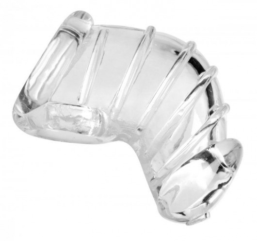 Насадка для ограничения эрекции Detained Soft Body Chastity Cage - XR Brands - купить с доставкой в Балашихе