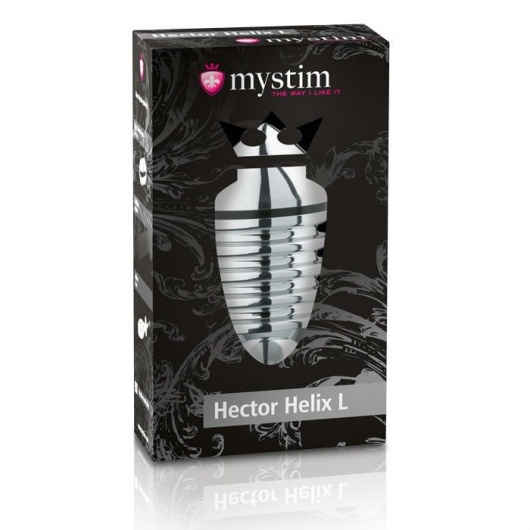 Анальный плаг для электростимуляции Hector Helix Buttplug L - 11,5 см. - MyStim - купить с доставкой в Балашихе