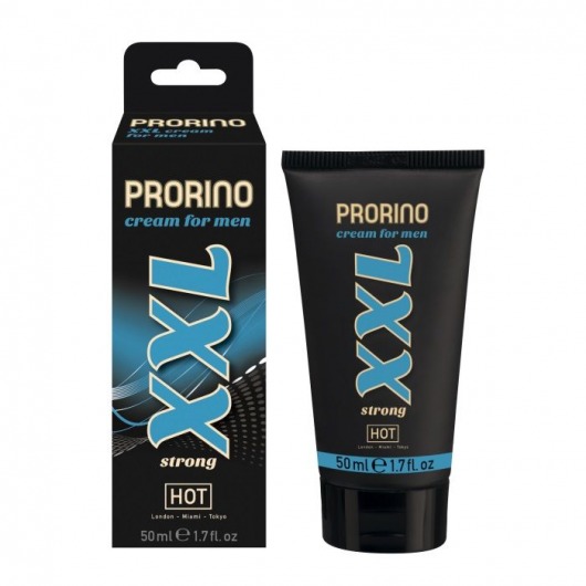 Интимный крем для мужчин Prorino XXL - 50 мл. - Ero - купить с доставкой в Балашихе