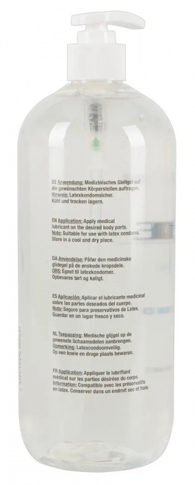 Гель-смазка на водной основе JUSTGLIDE - 1000 мл. - Orion - купить с доставкой в Балашихе