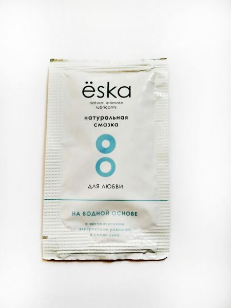 Натуральный лубрикант на водной основе Ёska - 7 мл. - Eska - купить с доставкой в Балашихе