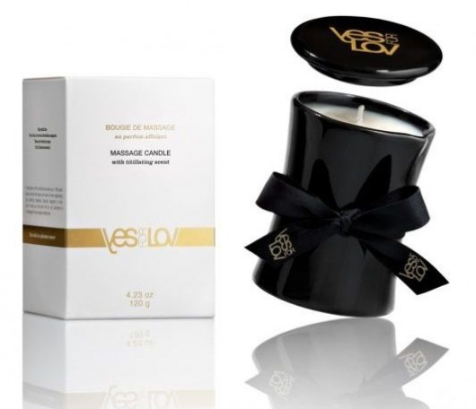 Массажная свеча Titillating Massage Candle - 120 мл. - YESforLOV - купить с доставкой в Балашихе