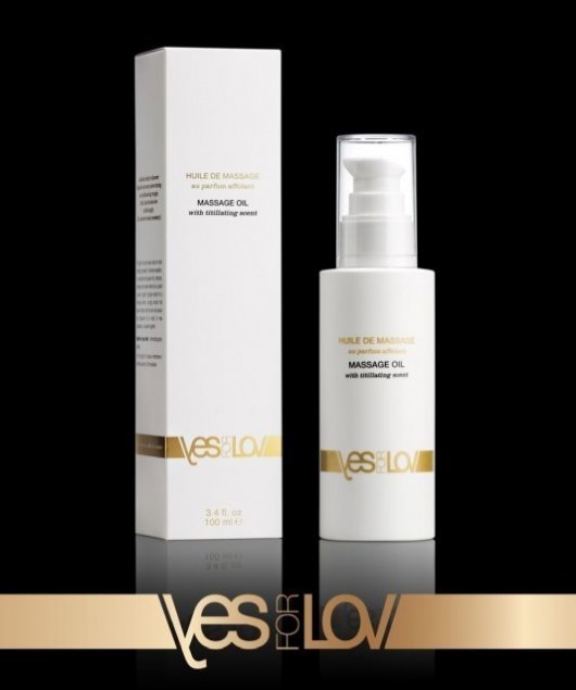 Массажное масло TITILLATING MASSAGE OIL - 100 мл. - YESforLOV - купить с доставкой в Балашихе