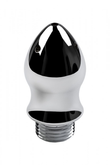 Металлический анальный душ с тремя насадками - ToyFa - купить с доставкой в Балашихе