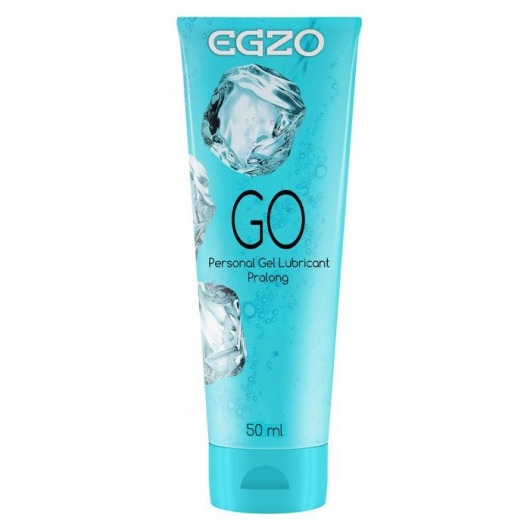 Пролонгирующий лубрикант на водной основе Egzo Go - 50 мл. - EGZO - купить с доставкой в Балашихе