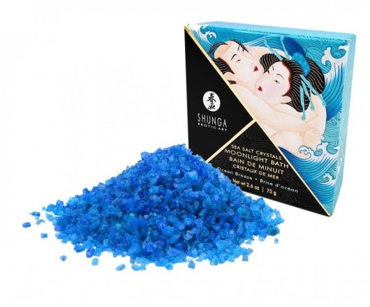 Соль для ванны Bath Salts Ocean Breeze с ароматом морской свежести - 75 гр. -  - Магазин феромонов в Балашихе