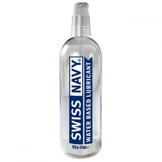 Лубрикант Swiss Navy Water Based Lube на водной основе - 473 мл. - Swiss navy - купить с доставкой в Балашихе