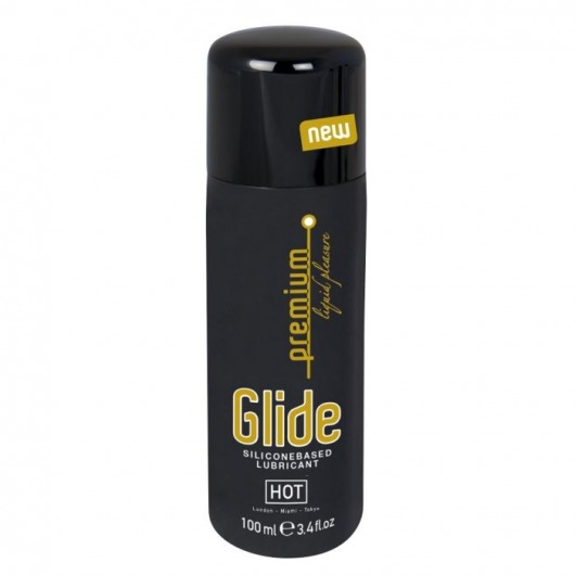 Интимный гель на силиконовой основе Premium Glide - 100 мл. - HOT - купить с доставкой в Балашихе