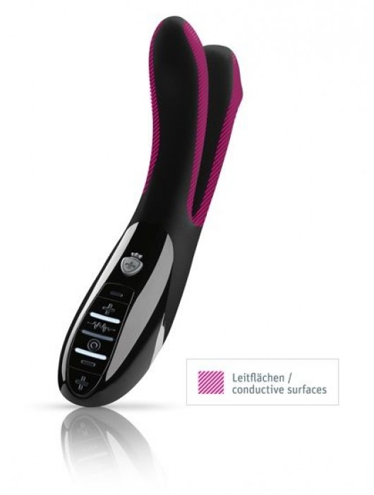 Двойной электростимулятор Tingling Apart - 25 см. - MyStim - купить с доставкой в Балашихе