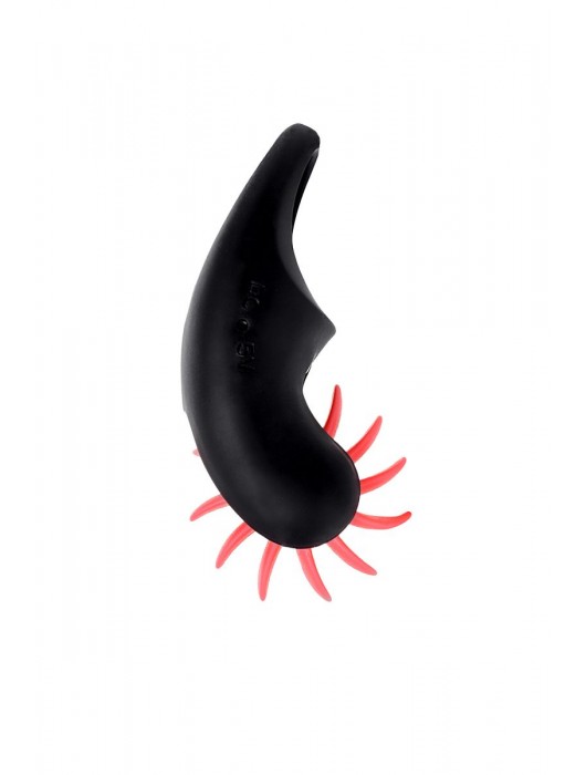 Чёрно-красное эрекционное виброкольцо Erotist - Erotist Adult Toys - в Балашихе купить с доставкой