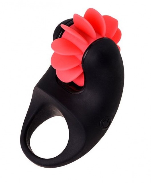 Чёрно-красное эрекционное виброкольцо Erotist - Erotist Adult Toys - в Балашихе купить с доставкой