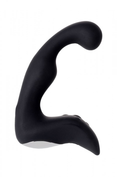 Чёрный изогнутый вибростимулятор простаты Erotist - Erotist Adult Toys - в Балашихе купить с доставкой