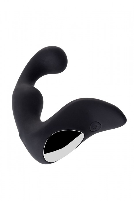 Чёрный изогнутый вибростимулятор простаты Erotist - Erotist Adult Toys - в Балашихе купить с доставкой