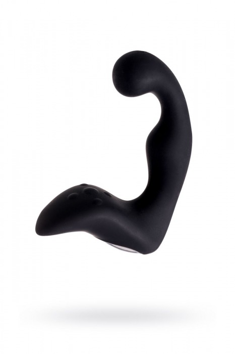 Чёрный изогнутый вибростимулятор простаты Erotist - Erotist Adult Toys - в Балашихе купить с доставкой