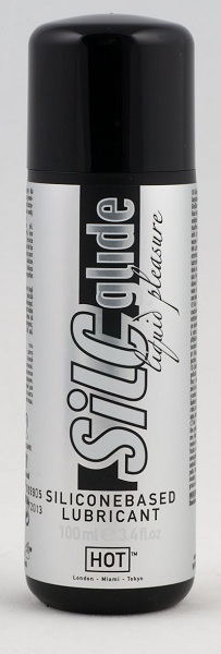 Интимная смазка на силиконовой основе SILK Glide - 100 мл. - HOT - купить с доставкой в Балашихе