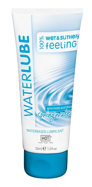 Гель-смазка на основе чистой родниковой воды WaterLube - 30 мл. - HOT - купить с доставкой в Балашихе