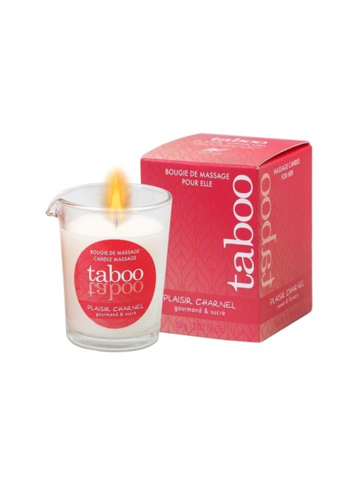 Массажное аромамасло с афродизиаками для женщин RUF Taboo Plaisir charnel - 60 гр. - RUF - купить с доставкой в Балашихе