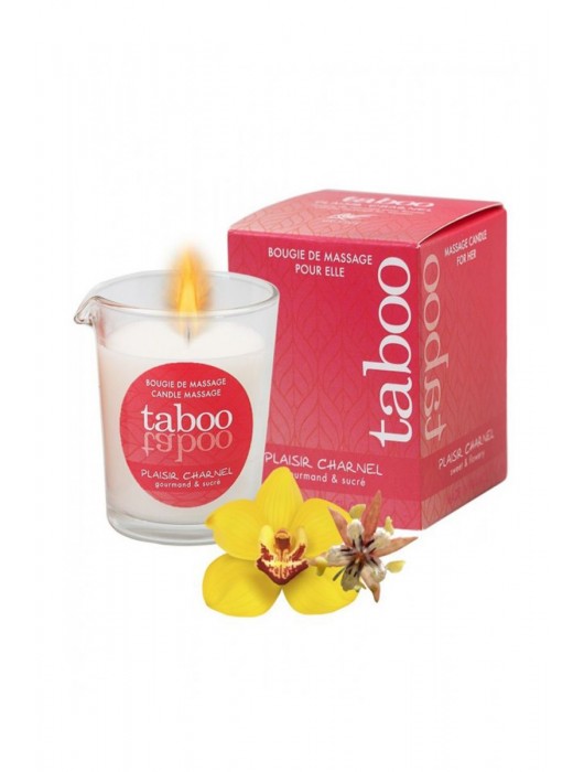 Массажное аромамасло с афродизиаками для женщин RUF Taboo Plaisir charnel - 60 гр. - RUF - купить с доставкой в Балашихе