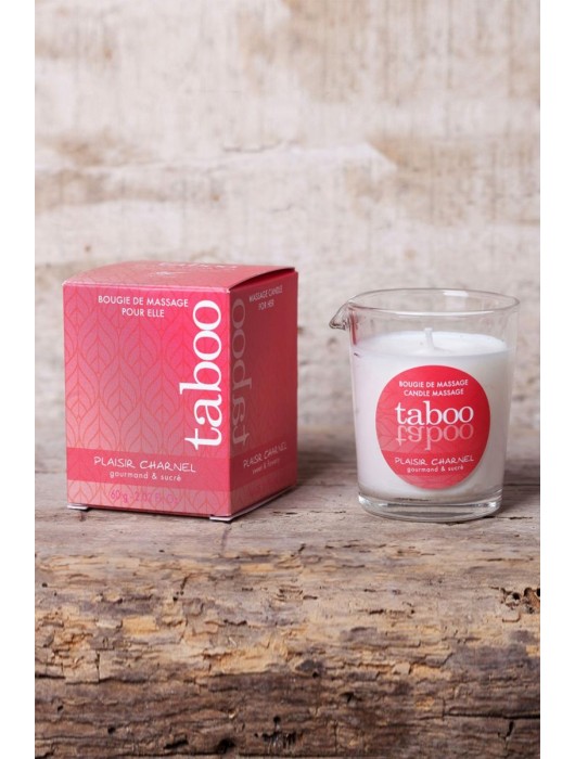 Массажное аромамасло с афродизиаками для женщин RUF Taboo Plaisir charnel - 60 гр. - RUF - купить с доставкой в Балашихе