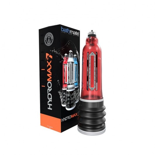 Красная гидропомпа HydroMAX7 - Bathmate - в Балашихе купить с доставкой