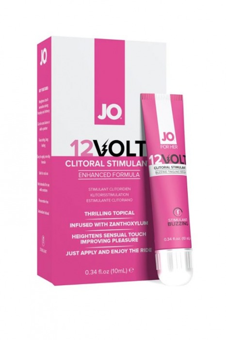 Возбуждающая сыворотка мощного действия JO Volt 12V - 10 мл. - System JO - купить с доставкой в Балашихе